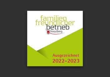 Auszeichnung familienfreundlicher Betrieb 2022-2023 – Zahnmedizinisches Institut Dr. Burger & Partner
